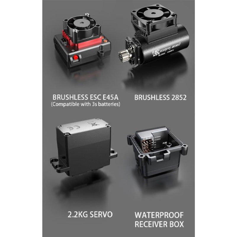 MJX HYPER GO BRUSHLESS 4WD HIGH-SPEED OFF-ROAD MJX HYPER GO BRUSHLESS 4WD HIGH-SPEED OFF-ROAD