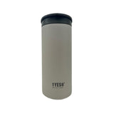 Tyeso Wide Mouth Vacuum Tumbler Light Khaki 360ml