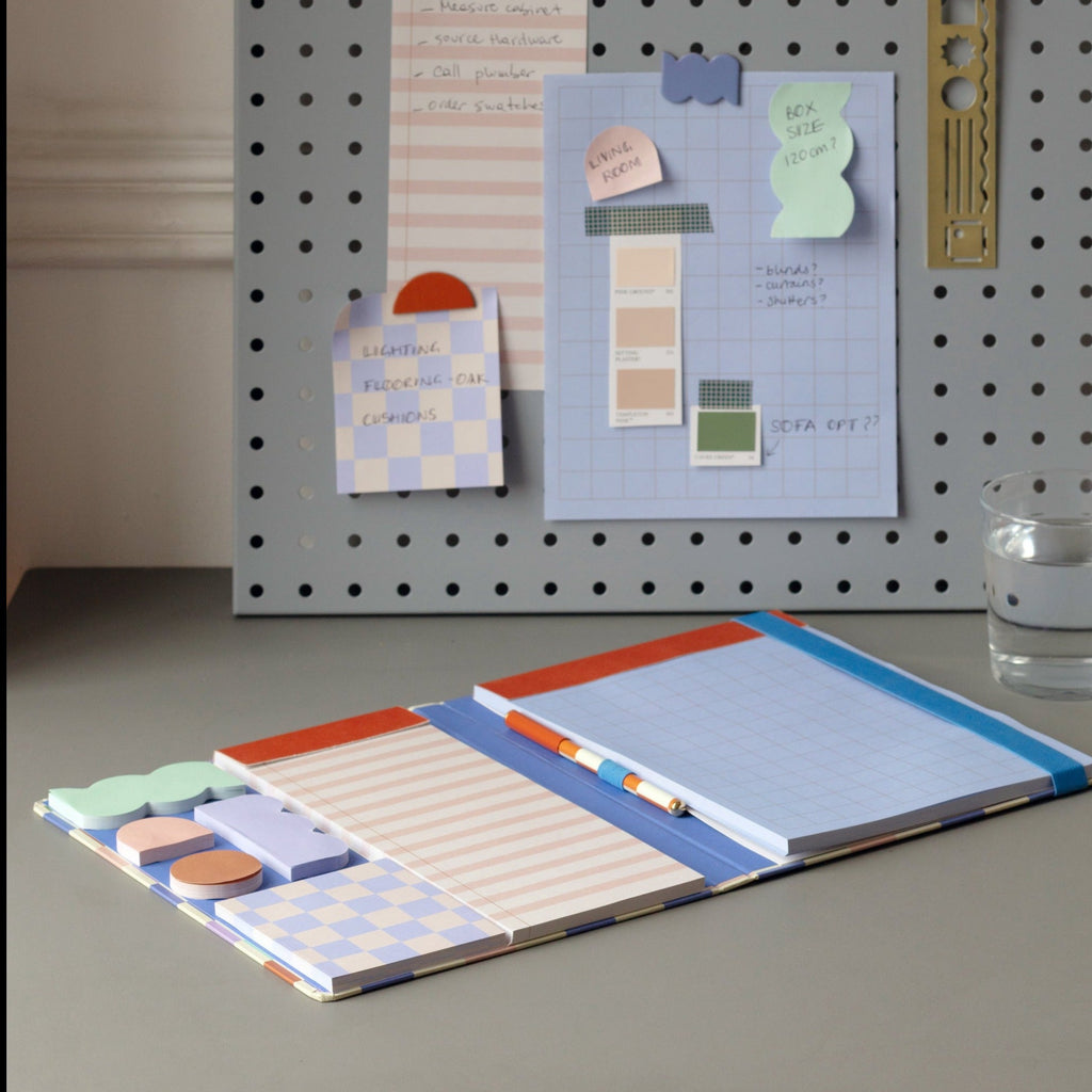 KIKKERLAND - NOTEBOOK AND STICKY NOTE SET KIKKERLAND - NOTEBOOK AND STICKY NOTE SET