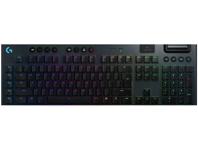 Logitech G915 LIGHTSPEED Wireless RGB Mechanical Gaming Keyboard - Clicky