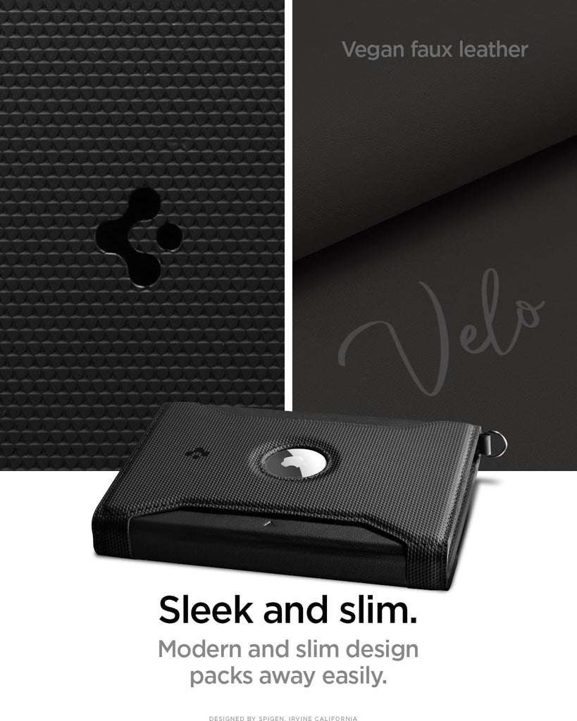 Spigen Universal AirTag Passport Holder - Black Spigen Universal AirTag Passport Holder - Black