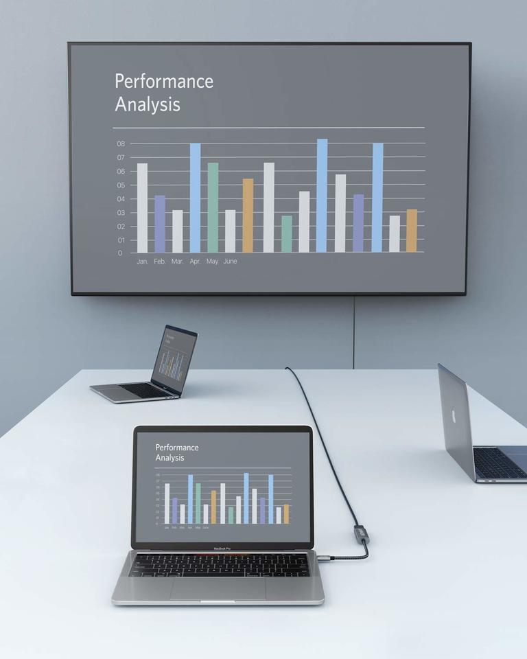 ANKER USB-C TO HDMI 4K - GRAY ANKER USB-C TO HDMI 4K - GRAY