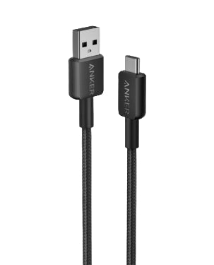 ANKER  USB-A TO USB-C BRAIDED CABLE - 3FT
