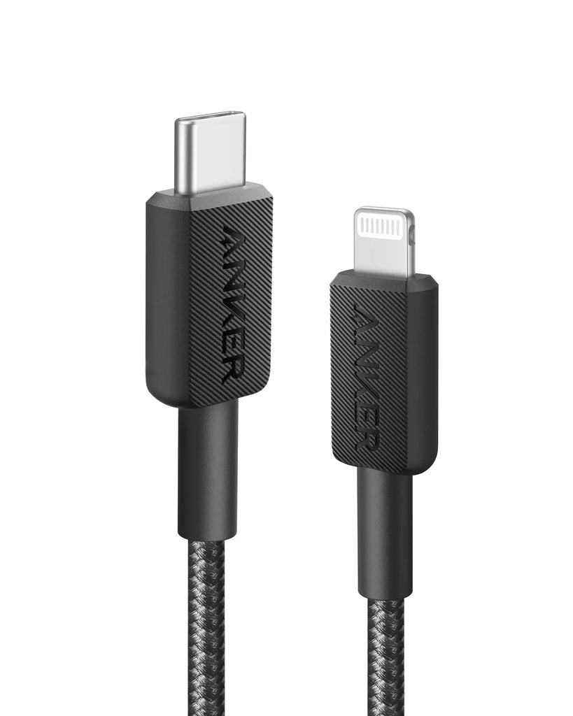 ANKER USB C-Lightning Cable 6FT - Black