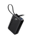 Anker Power Bank 20000mAh 22.5W with Built in USB-C Cable - Black