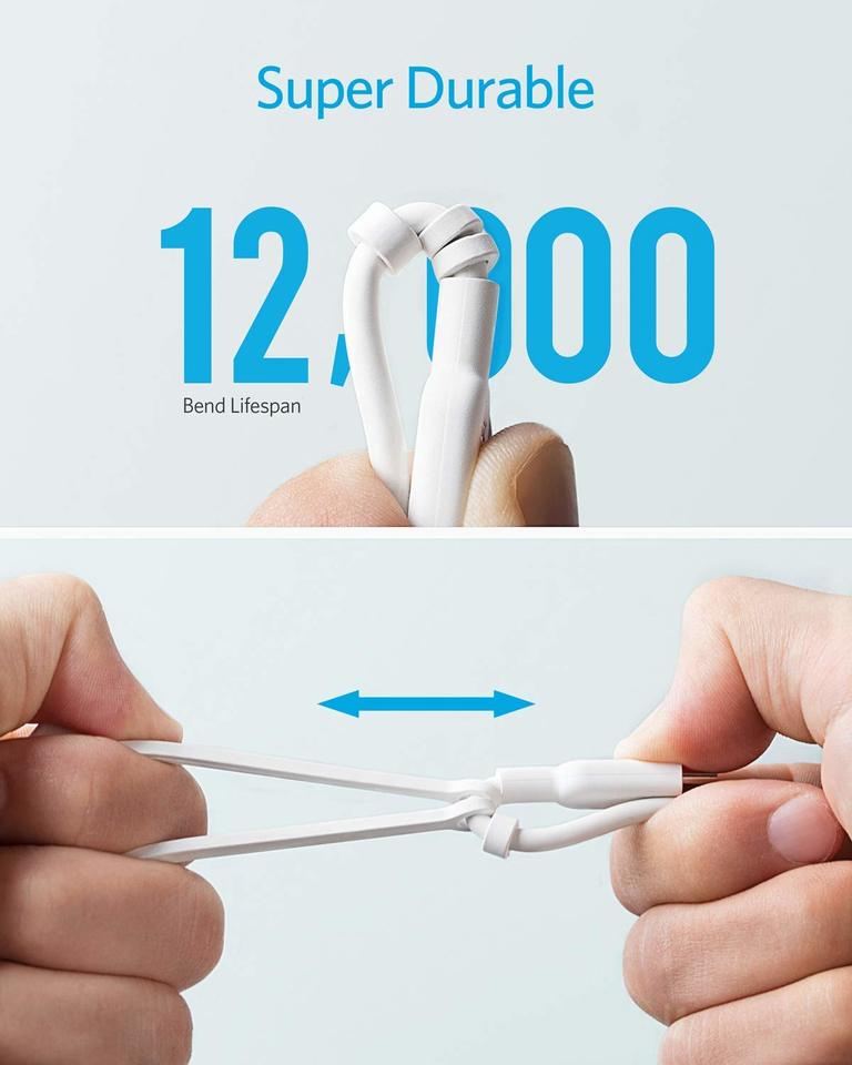 Anker PowerLine 3 in 1 USB-A to USB-C Micro USB Lightning Charging Cable Anker PowerLine 3 in 1 USB-A to USB-C Micro USB Lightning Charging Cable