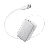 Anker Nano 10000mAh Power Bank with Built-In Retractable USB-C Cable 45W Fast Charging