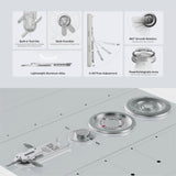 Aulumu G05 Pro Multi-Function Mag Kickstand Mechanical - Silver