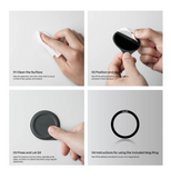 Aulumu AC01 Magnetic Pad - Black