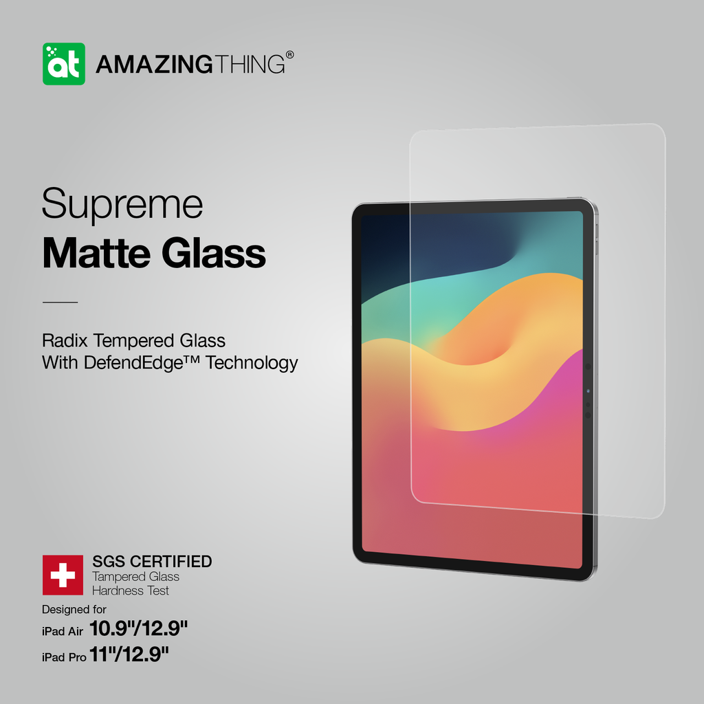 AMAZING THING IPAD PRO (M4) 2024 CLEAR GLASS AMAZING THING IPAD PRO (M4) 2024 CLEAR GLASS