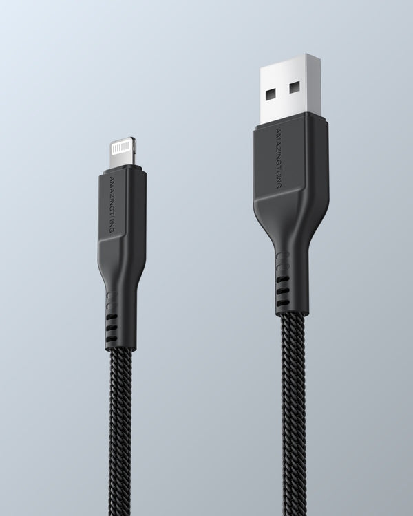 Amazing thing Thunder Pro 7X Lightning Cable - Black Amazing thing Thunder Pro 7X Lightning Cable - Black