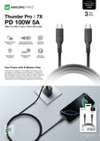 Amazing Thing Thunder Pro  7x USB-C to USB-C 100W 2m Cable