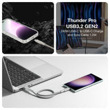 AMAZINGTHING Thunder Pro 240W C to C Cable 1.2m