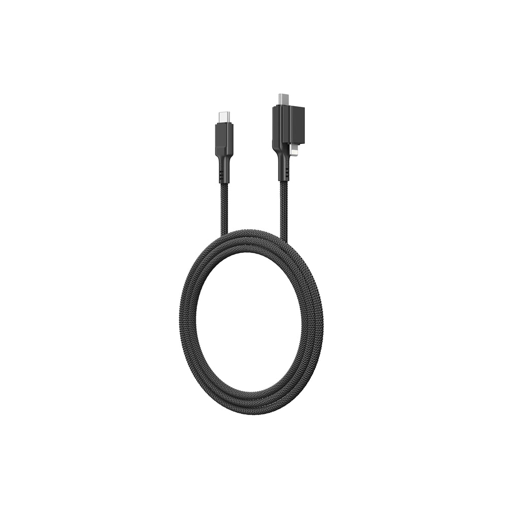 AMAZINGTHING Thunder Pro 2in1 Usb-C + Lightning To Usb-C Cable - 2m AMAZINGTHING Thunder Pro 2in1 Usb-C + Lightning To Usb-C Cable - 2m