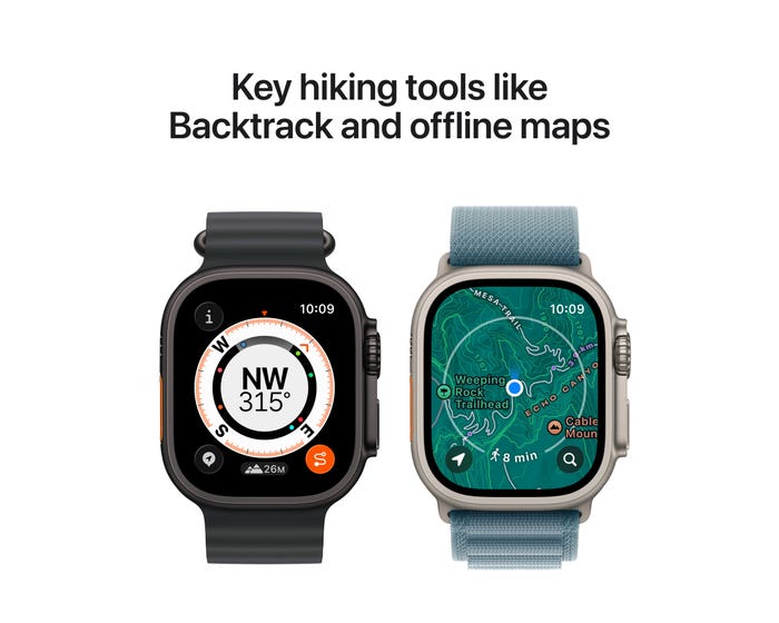 Apple Watch Ultra 3 GPS + Cellular 49mm Black Titanium Case With Black Alpine Loop Medium Apple Watch Ultra 3 GPS + Cellular 49mm Black Titanium Case With Black Alpine Loop Medium