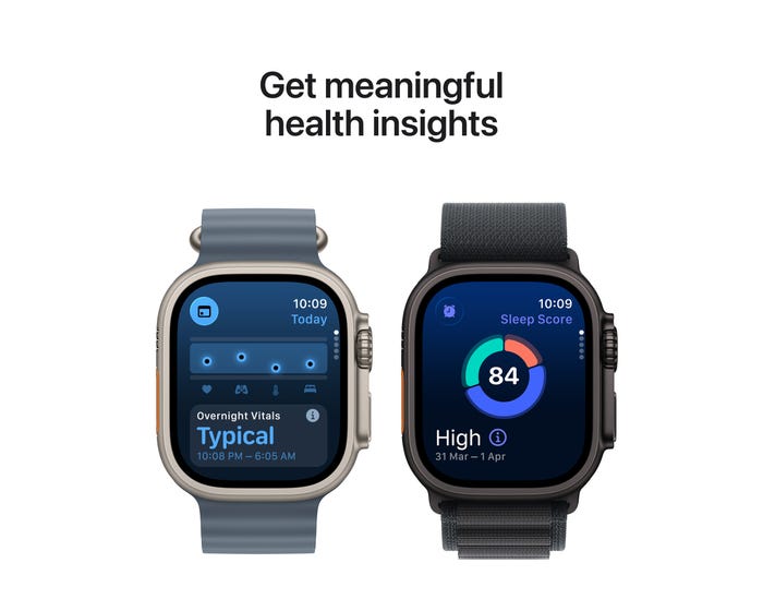 Apple Watch Ultra 3 GPS + Cellular 49mm Black Titanium Case With Black Alpine Loop Medium Apple Watch Ultra 3 GPS + Cellular 49mm Black Titanium Case With Black Alpine Loop Medium