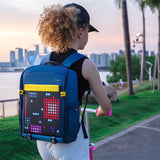 Divoom Backpack-S Pixel Art LED Backpack - Blue