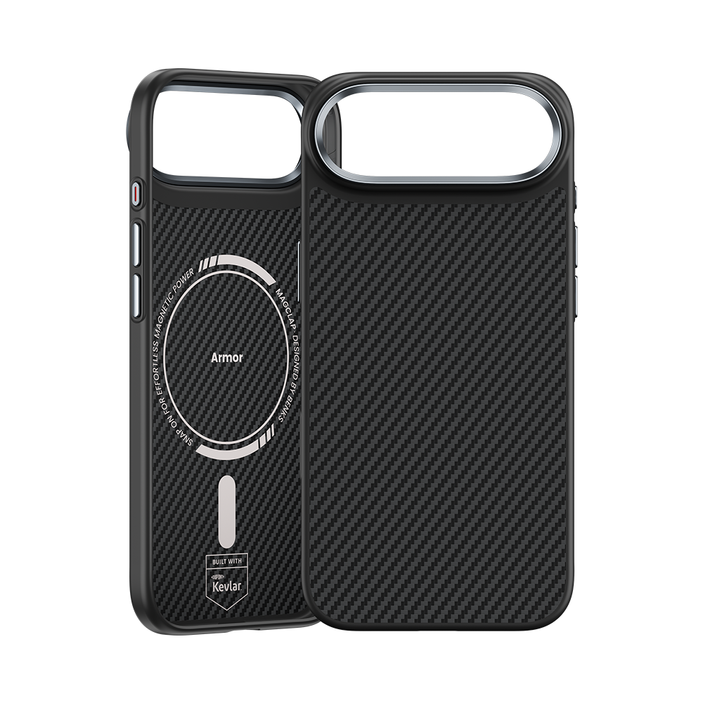 BENKS ARMOR AIR 600D IP CASE (IPHONE 17 AIR) - BLACK BENKS ARMOR AIR 600D IP CASE (IPHONE 17 AIR) - BLACK