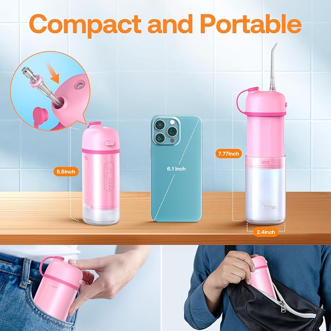 BITVAE PORTABLE MINI WATER FLOSSER BITVAE PORTABLE MINI WATER FLOSSER