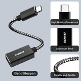 BENFEI USB-C to USB 3.0 Adapter, 2 Pack USB-C to USB-A Male to Female Adapter