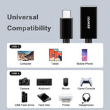 BENFEI USB-C to USB 3.0 Adapter, 2 Pack USB-C to USB-A Male to Female Adapter