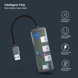 BENFEI USB 3.0 Hub, 4 Ports USB A Splitter Ultra-Slim