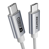 BENFEI USB-C Fast Charging Cable (3.3ft) ,100W