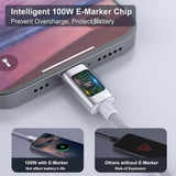 BENFEI USB-C Fast Charging Cable (3.3ft) ,100W