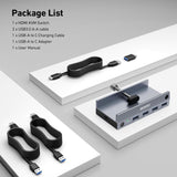 BENFEI Usb 3.0 Hdmi Kvm Switch With 4 Usb 3.0 Ports