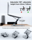 BENFEI Laptop Stand with USB-C 7in1 Docking Station