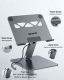 BENFEI Laptop Stand with USB-C 7in1 Docking Station