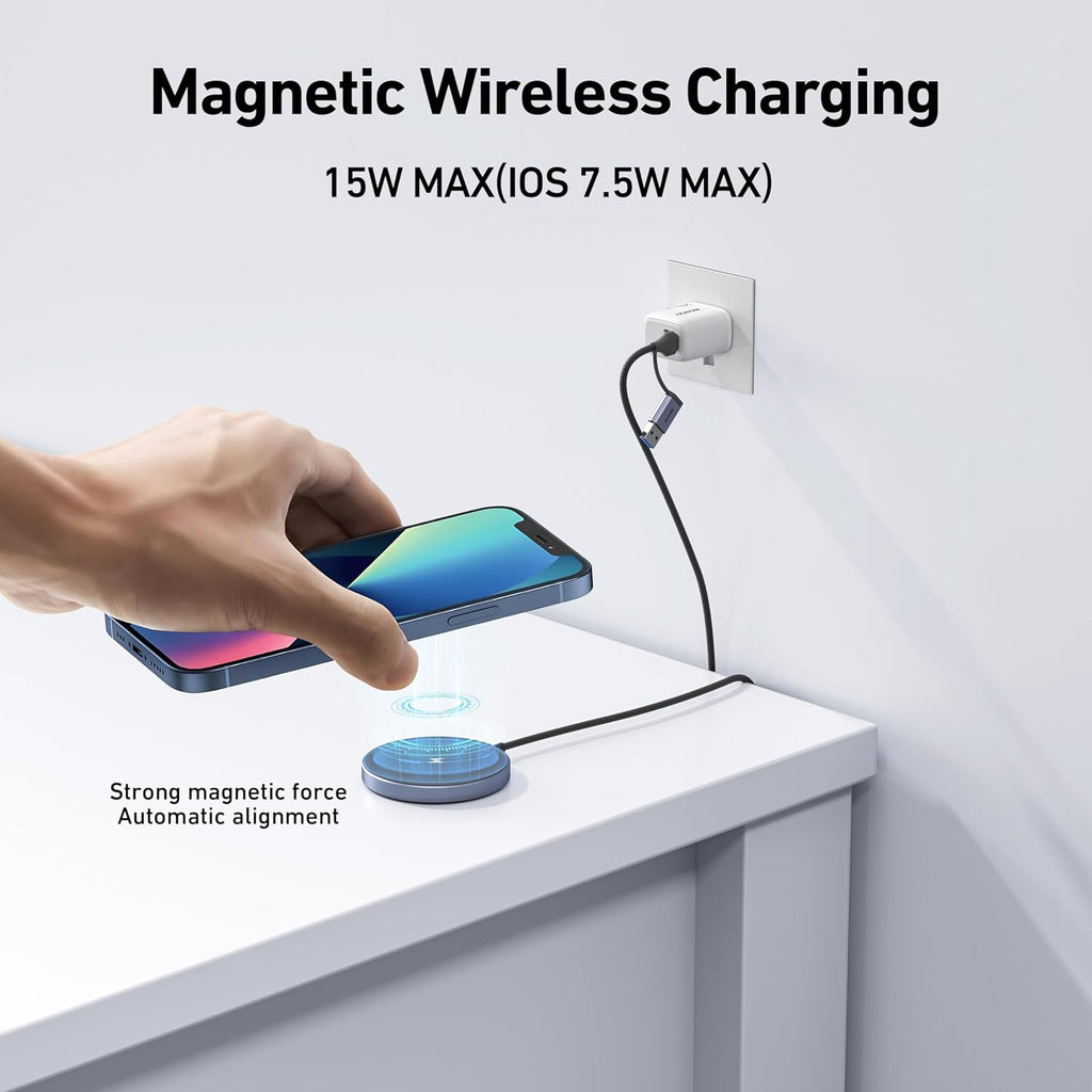 BENFEI Magnetic Wireless Charger 15w Compatible with Wireless Mag Safe BENFEI Magnetic Wireless Charger 15w Compatible with Wireless Mag Safe