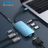 BENFEI USB-C Docking Station, 8-in-1 USB-C Hub
