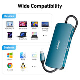 BENFEI 11 in 1 USB C Hub Triple Display Docking Station Dual HDMI VGAUSB 3.0 SD TF Card Reader 3 5mm AUX Audio