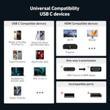 BENFEI USB C to HDMI 2.1 Adapter 8K 60Hz 4K 240Hz