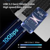 BENFEI USB C to USB C Monitor Cable 4K 120Hz 100W Data Transfer 3ft Tangle Free Silicone USB C Cable