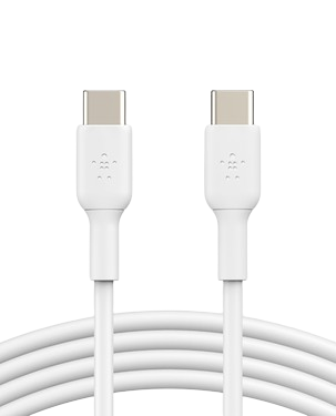 Belkin Boost Charge USB-C to USB-C Cable White (1M) Belkin Boost Charge USB-C to USB-C Cable White (1M)