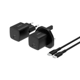 Belkin Travel Kit 10k Power Bank  25w UK Wall Charger