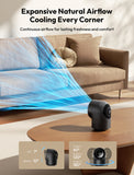 Aecooly Portable Table Fan Chic 01