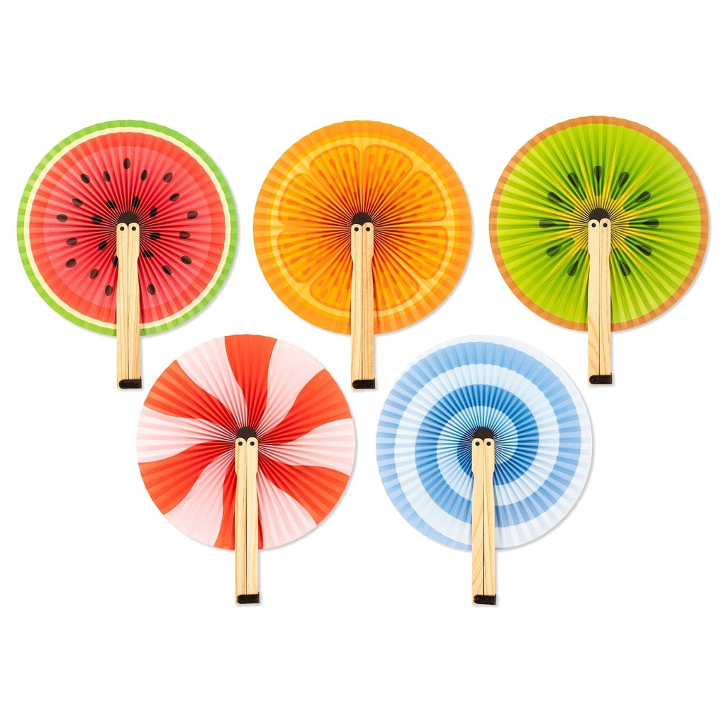 KIKKERLAND CANDY AND FRUIT FANS ASST KIKKERLAND CANDY AND FRUIT FANS ASST