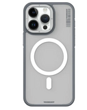 YOUNGKIT SKIN FEEL ROCK SAND MAGSAFE CASE FOR IPHONE 15 PRO - GREY