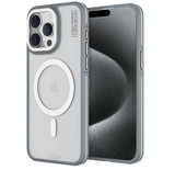 YOUNGKIT SKIN FEEL ROCK SAND MAGSAFE CASE FOR IPHONE 15 PRO - GREY