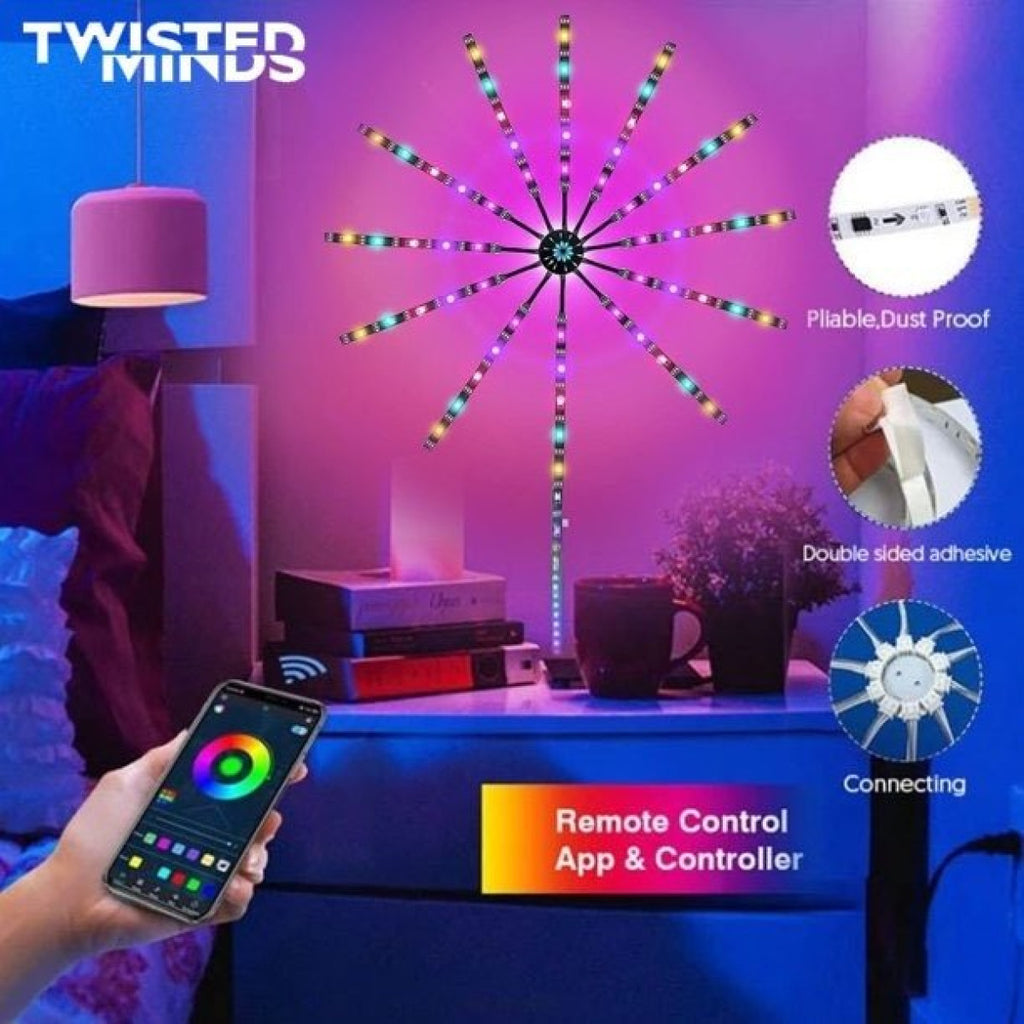 Twisted Minds Fire work LED Music Light Strip Twisted Minds Fire work LED Music Light Strip