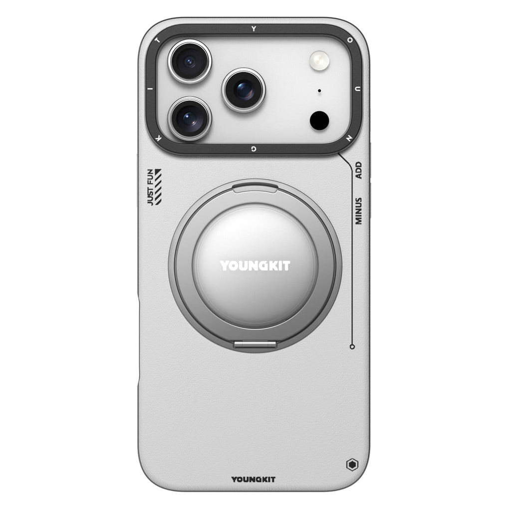 YOUNGKIT TECH LEATHER SERIES (ROTATING BRACKET)FOR IPHONE 17 SERIES YOUNGKIT TECH LEATHER SERIES (ROTATING BRACKET)FOR IPHONE 17 SERIES