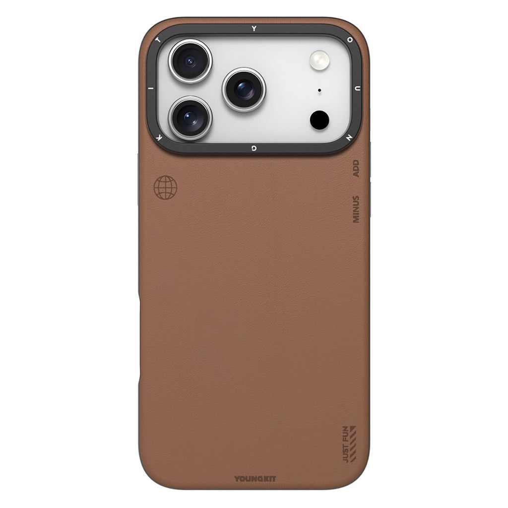 YOUNGKIT TECHNOLOGY FASHION SERIES FOR IPHONE 17 PRO / PRO MAX - RED COPPER