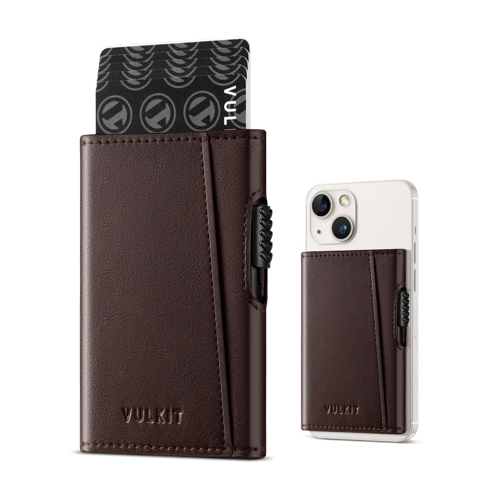 VULKIT MAGSAFE WALLET WITH MAGNETIC, RFID BLOCKING, COMPATIBLE WITH IPHONE 14/13/12 Series VULKIT MAGSAFE WALLET WITH MAGNETIC, RFID BLOCKING, COMPATIBLE WITH IPHONE 14/13/12 Series