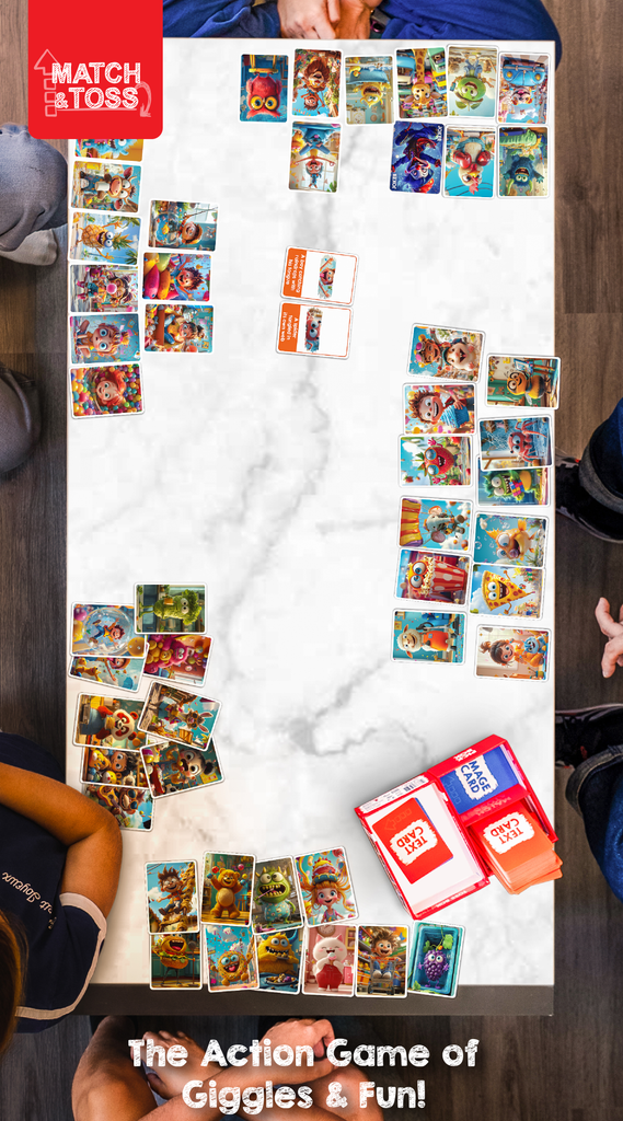Match & Toss - Family Card Game (121 Cards + 1 Dice + 2 Rules Card) Match & Toss - Family Card Game (121 Cards + 1 Dice + 2 Rules Card)
