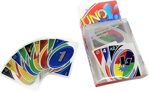 UNO H20 WATERPROOF CLEAR PLAYING CARDS (PLASTIC) UNO H20 WATERPROOF CLEAR PLAYING CARDS (PLASTIC)