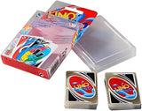 UNO H20 WATERPROOF CLEAR PLAYING CARDS (PLASTIC)