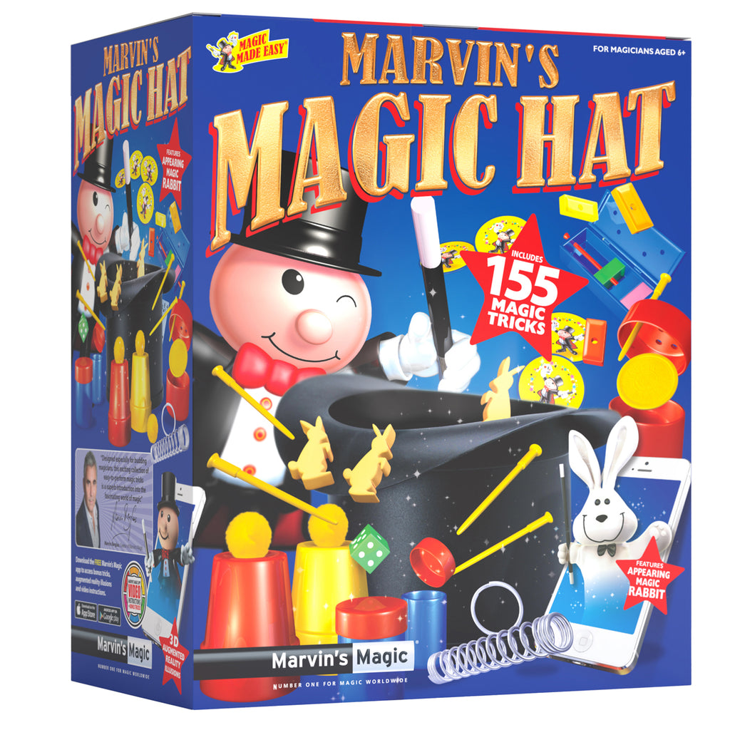 Marvin's Magic Hat with  (150) Tricks set